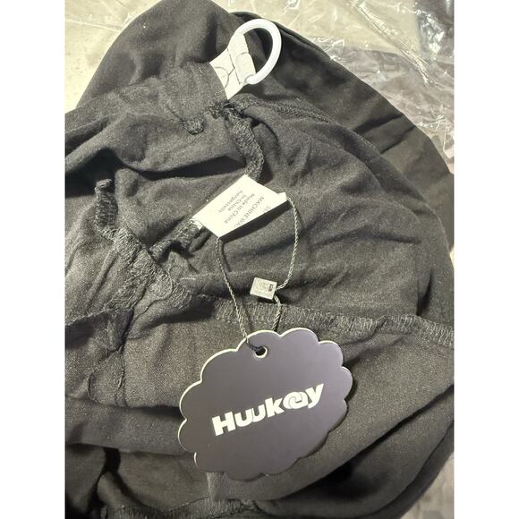 Womens Cotton Linen Blend Maternity Capris Pants, Lounge Pregnancy Cropped Pants - Picture 13 of 15